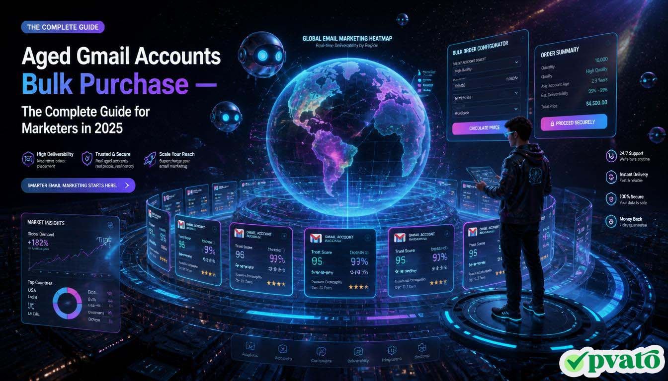 Aged Gmail Accounts Bulk Purchase 2026